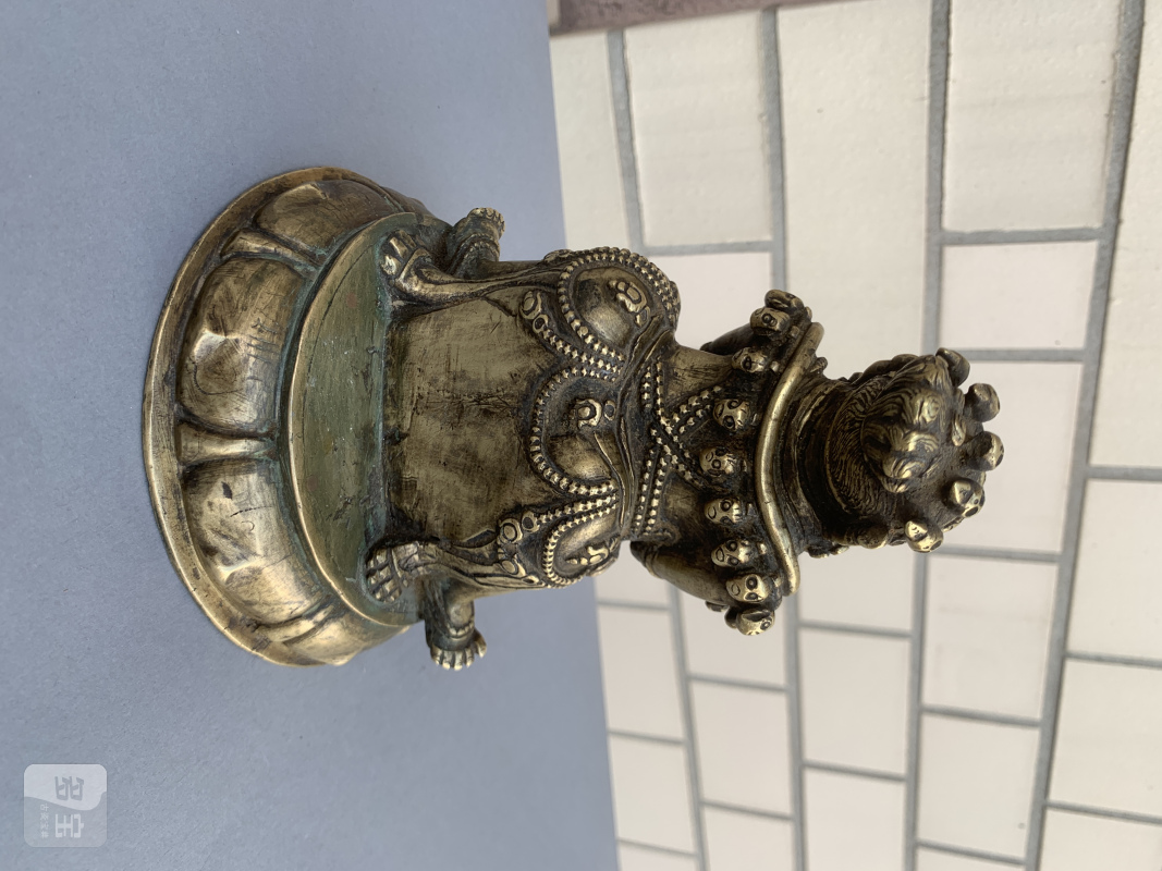 A BRONZE FIGURE OF DHAKA - 图8